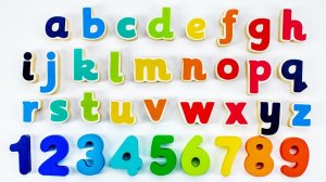 Учим Английские Буквы и Цифры! Видео для Детей.