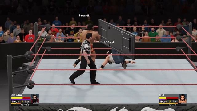 WWE 2K16 ✮89✮ Luke Harper vs. Rusev -1080p | 60Fps | KotR | Multi- смотреть онлайн