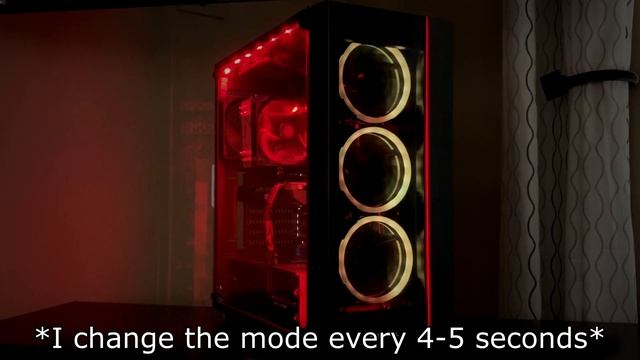 UpHere 3 Pack RGB Fans Review + ALL COLOR MODES смотреть онлайн