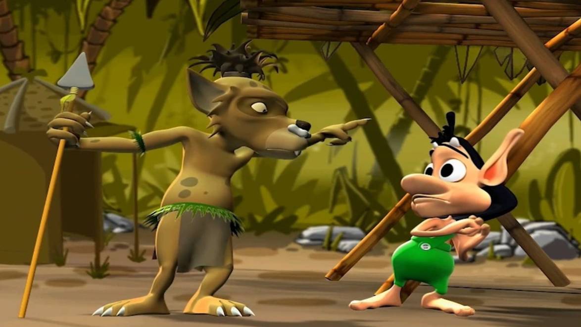 Тролль Кузя против племени Кава 🐂Кузя в бегах🐂