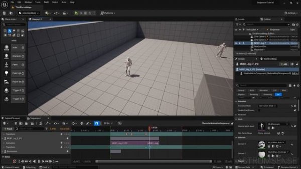 How To Do Cutscene Character Animations in Sequencer (With Rootmotion) | Unreal Engine 5 Tutorial