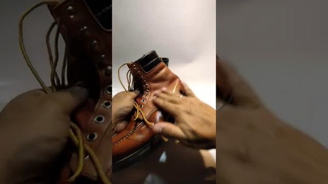 20211025 Red Wing 1214 Supersole + Huberd's shoe grease 100 years. смотреть онлайн