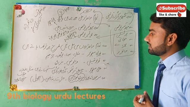9th biology urdu lectures//ch 1// last topic celluler organization// смотреть онлайн