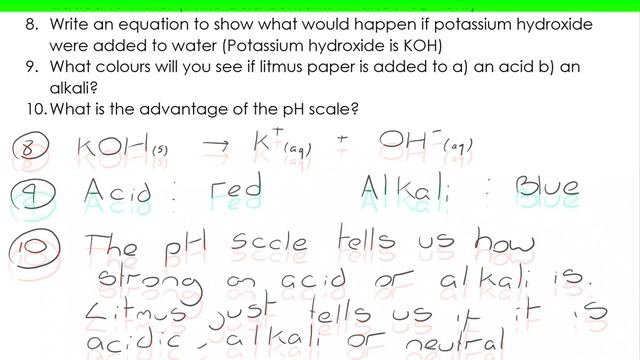 AQA GCSE (Dual and triple) - Chemical Changes - PART 7 смотреть онлайн