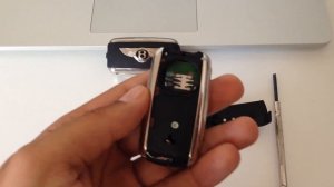 Замена батарейки в ключе Bentley