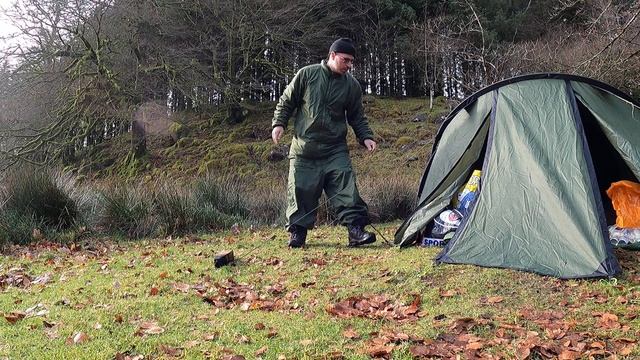 Snugpak Scorpion 3 Tent At A Riverside Wildcamp Dartmoor .