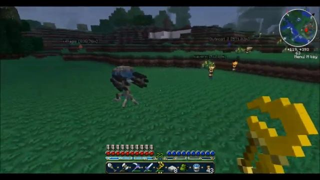 Ghangi's World.....Team Fortress 2 Mod....teleporters, dispenser and sentry guns. Minecraft Surviva смотреть онлайн