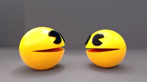 Хороший Pac-Man против простого Pac-Man