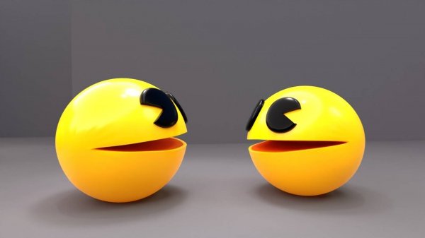 Хороший Pac-Man против простого Pac-Man