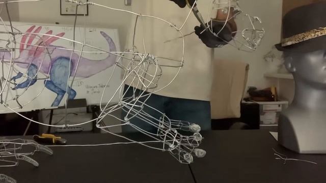 Sculpting a Wire Ubirajara Jubatus or Jacob Part 5: The Joining смотреть онлайн