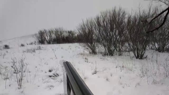 Выстрел из MP43КН самокрутом на дымаре