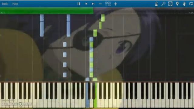 Dive to World [Katekyo Hitman Reborn OP3 - TV Size] [Synthesia] смотреть онлайн