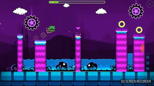Проходим Geometry Dash SubZero уровень PRESS START смотреть онлайн
