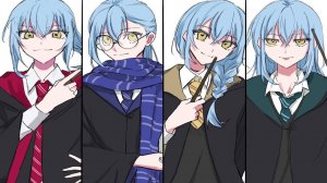 Синеволосый профессор