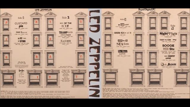 Led Zeppelin - Physical Graffiti - Night Fight - Vinyl 1975 смотреть онлайн