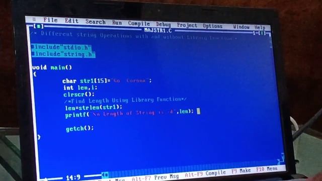 C Program to find length of string with and without using library function by Dr. M.A. Jawale смотреть онлайн