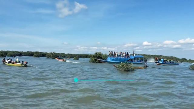 Tonle Sap Lake: Kampong Pluk Village | traveling in Cambodia смотреть онлайн