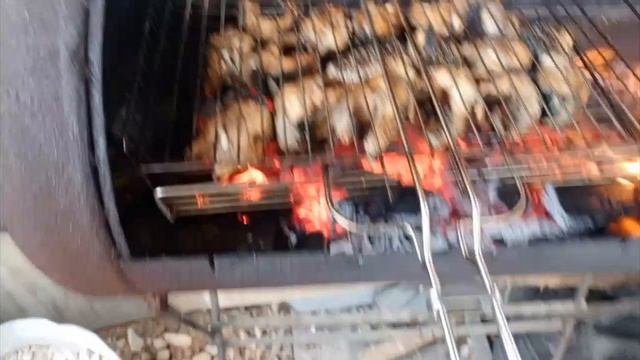 Шашлык под новый год.