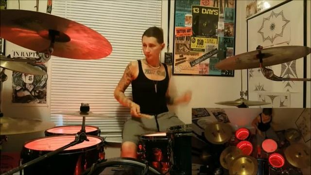"When the Levee Breaks" ~ by: Led Zeppelin ~ Drum cover by Angel смотреть онлайн