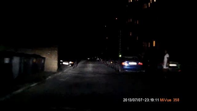Видео с регистратора MIO 358P (Ночь) смотреть онлайн