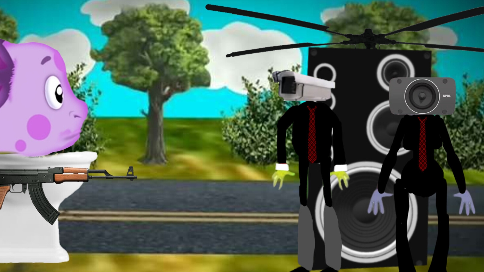 Скибиди Лунтик 🚽 7 серия смотреть онлайн