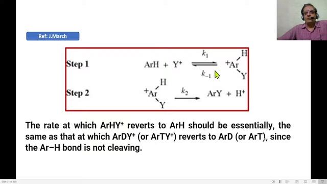 Electrophilic substitution reaction - Evidences for Arenium ion mechanism -Tamil Explanation смотреть онлайн