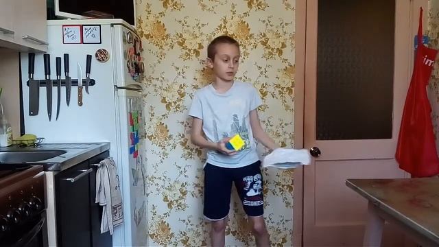 Как я сделал фокус с кубиком рубика 3 на 3 в "Волшебном пакетике"? смотреть онлайн
