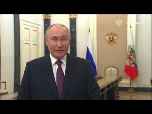 Видеообращение Президента к выпускникам школ.