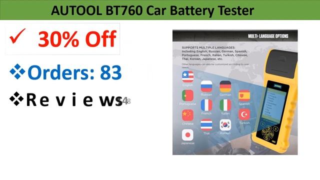 Top 5 Best Car Battery Tester Review 2021 смотреть онлайн
