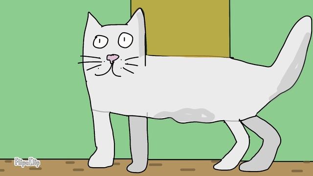 Анимация Кошка идет смотреть онлайн
