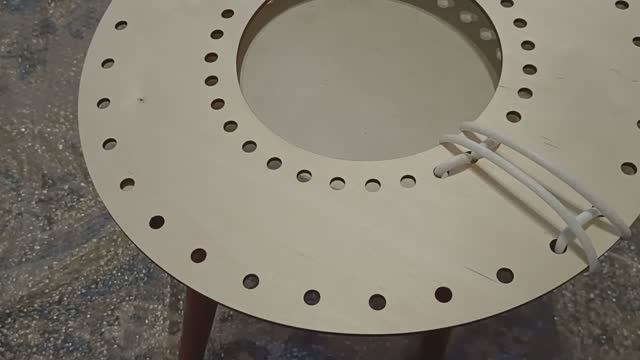 Новогодний венок из ротанга своими руками. Легко и просто. Установка стоек двойной осьминожкой смотреть онлайн