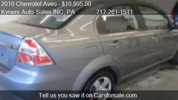 2010 Chevrolet Aveo LT for sale in Chambersburg, PA 17202 at