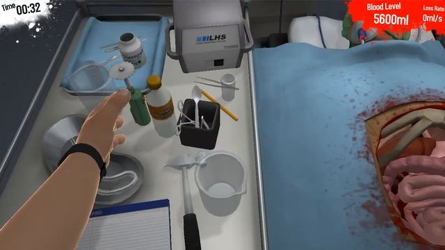 Surgeon Simulator 2013 Почки не смогли :(