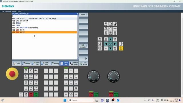 How to make Grooving programming in CNC SIEMENS Machine# Grooving in SINUMERIK 828D#Grooving Lathe смотреть онлайн