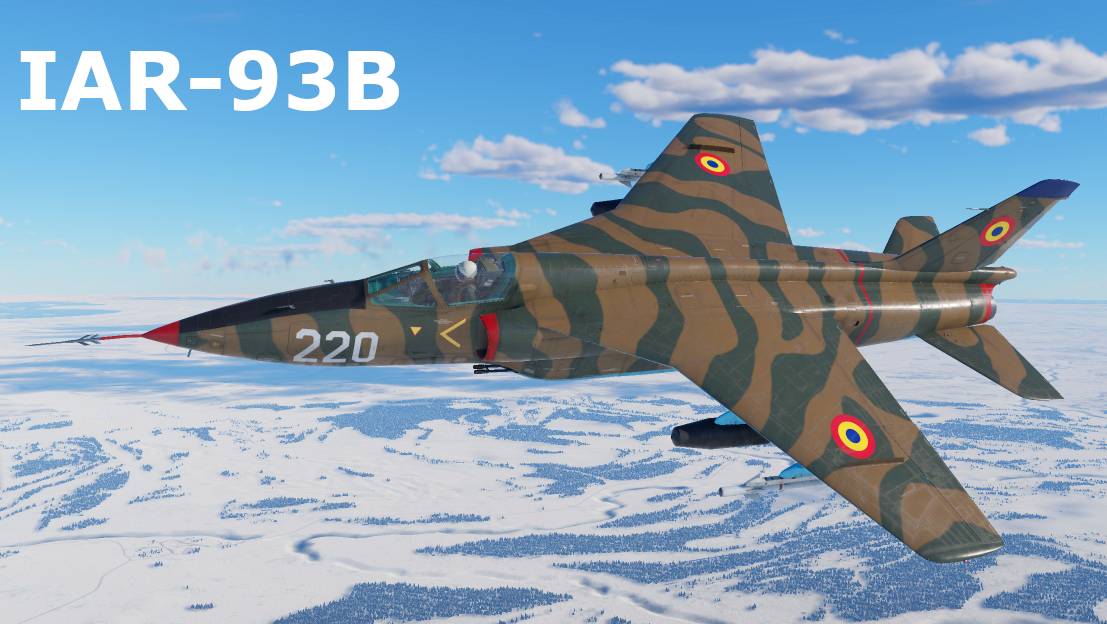Вылет на румынском ударном самолете IAR-93B в War Thunder VR. Симуляторный режим. смотреть онлайн