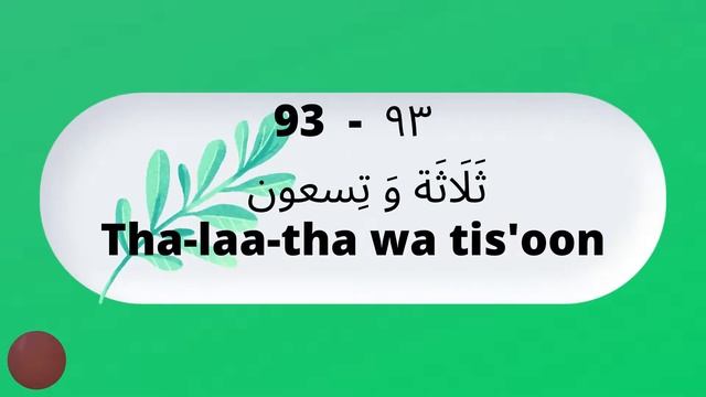Arabic Numbers Part 4 l Paano Magbilang sa Arabic 51 to 100 смотреть онлайн