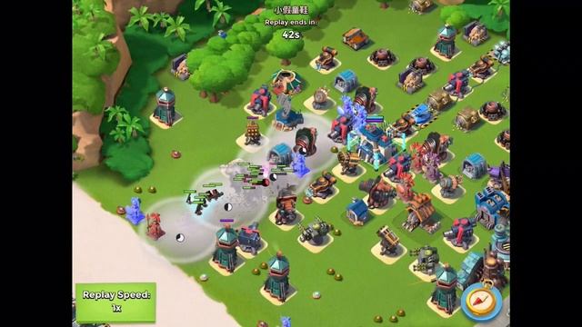 Boom Beach — destroying [PH] Alliance with 3 statues 64/66/80, HZ смотреть онлайн