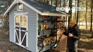 Новый сарайчик от Малинки