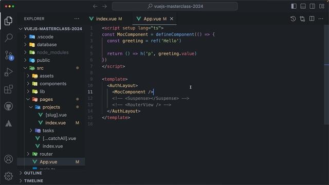 04_Use Vue.js Suspense Component to Handle Async Dependencies смотреть онлайн