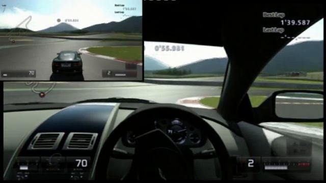 GT5P Aston Martin DB9 - 2nd try - 1'39.587 смотреть онлайн