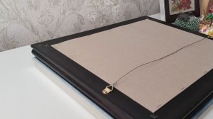 Вышивка крестом. Оформленные работы. Новогодняя игрушка от Жар-птицы.