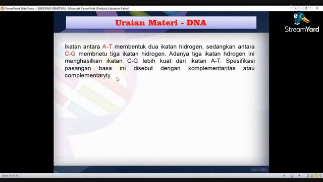 SUBSTANSI GENETIKA BAGIAN 1 смотреть онлайн