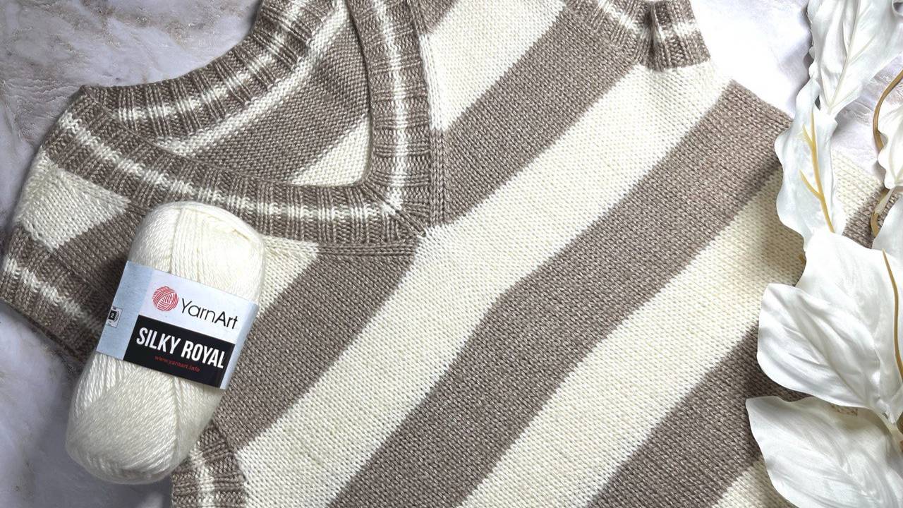 Краткий обзор на пряжу Silky Royal от YarnArt.