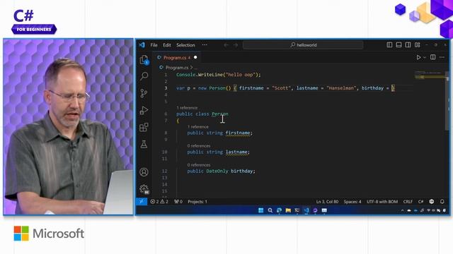 18 - Object-oriented Programming (OOP) [Pt 18] ｜ C# for Beginners