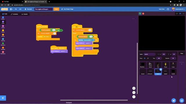 How To Make A FNAF Game on Scratch Pt:3 New Game, Office, Nights. смотреть онлайн