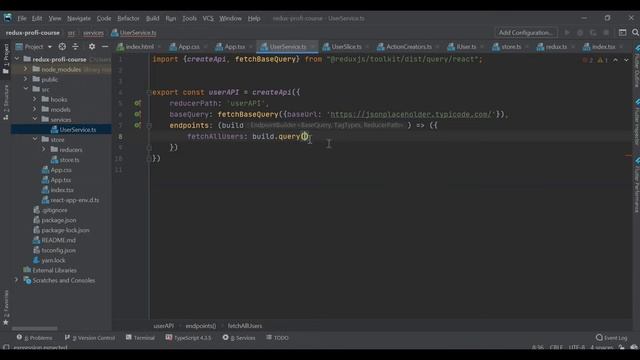 Продвинутый Redux. Redux Toolkit, RTK query, TypeScript. смотреть онлайн