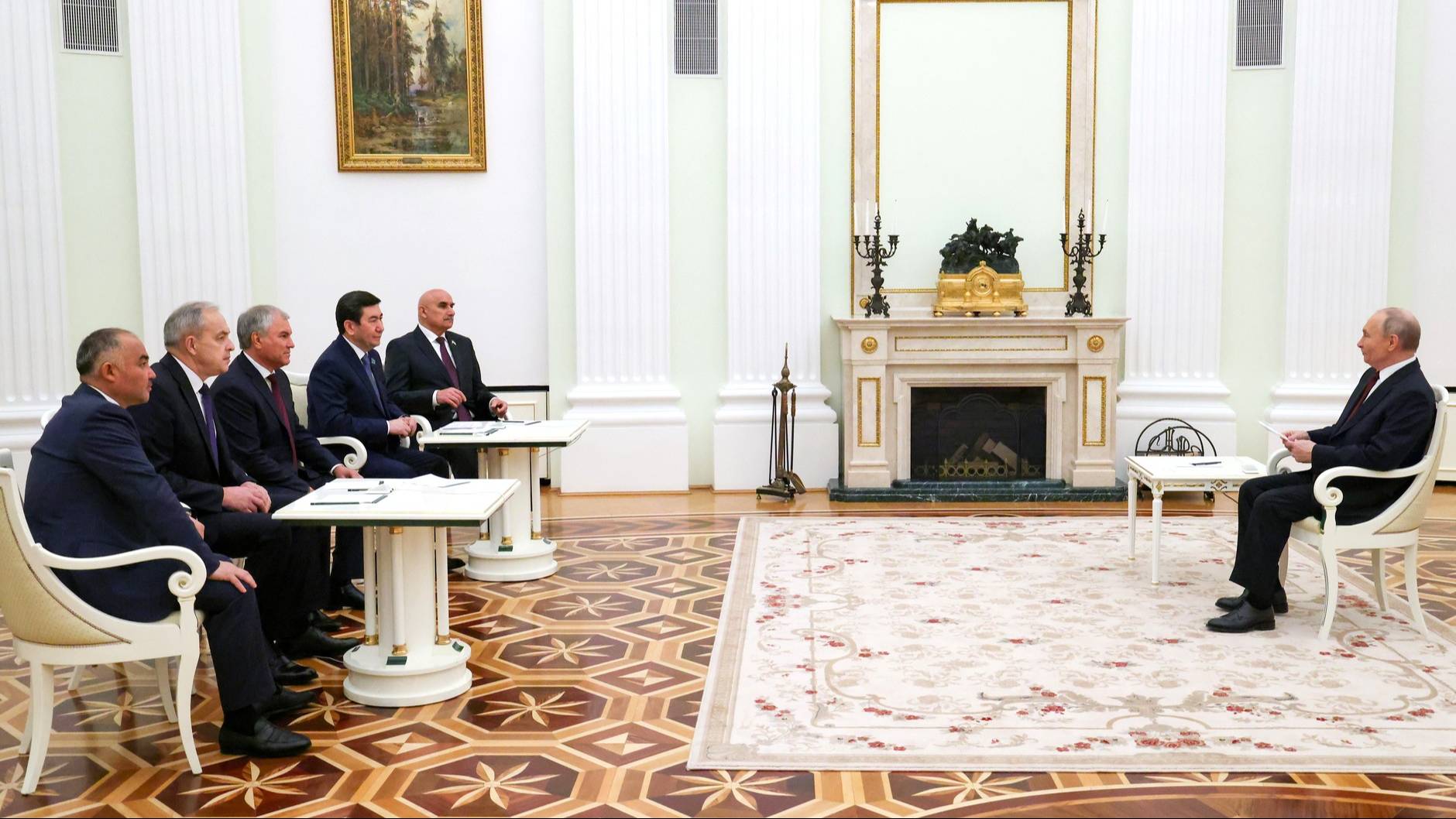 Встреча с председателями парламентов государств – членов ОДКБ смотреть онлайн