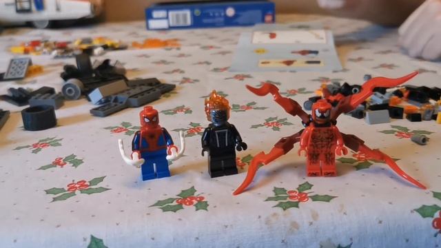 Lego 76173 Spider-Man & Ghost Rider vs Carnage 2021 release смотреть онлайн
