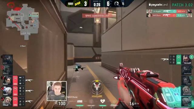 1 Vs 3 retake by Liquid Scream against NAVI || NAVI VS TEAM LIQUID смотреть онлайн