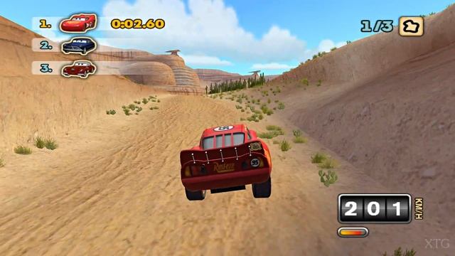 Cars Mater-National Championship - Radiator Springs Circuit PS2 Gameplay HD (PCSX2) смотреть онлайн